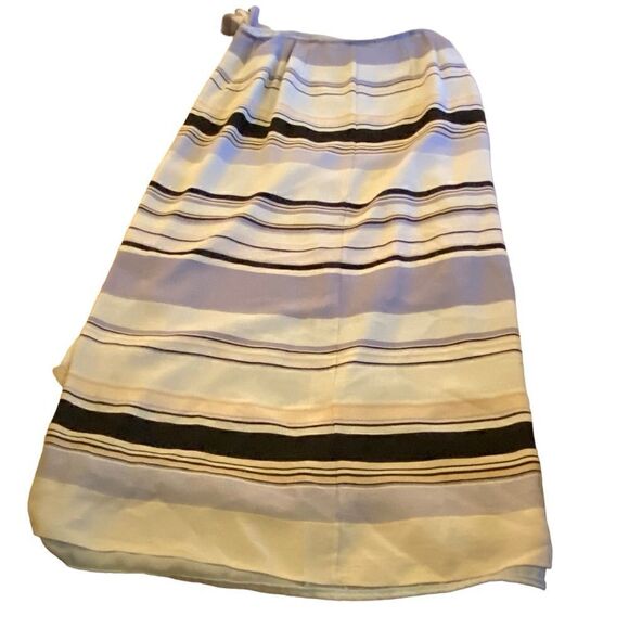 GUC Emanuel Blue Stripes Sarong Skirt - Picture 6 of 10